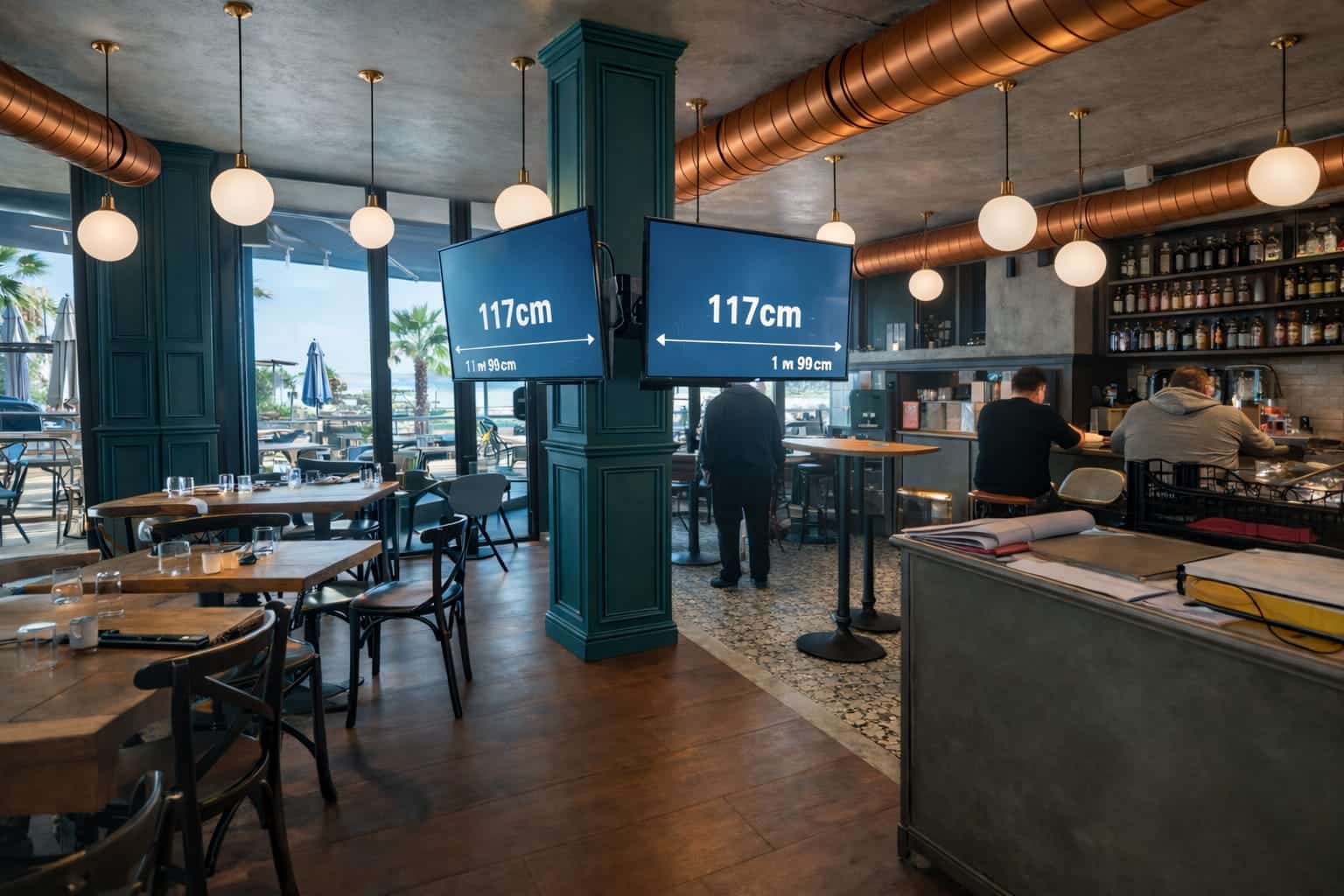 Maison Manou - vue bar et terrasse